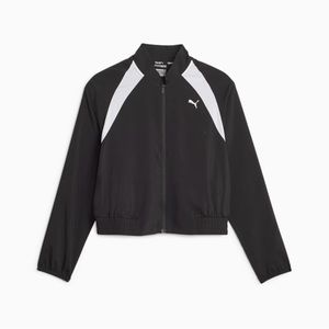PUMA Fit Women's Woven Lightweight Fashion Jacket Medium